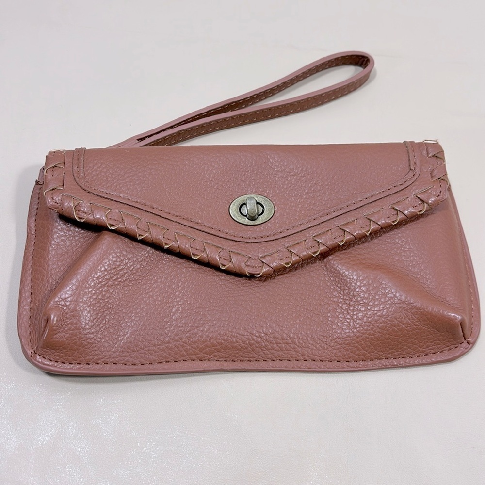 NWOT Maurices Brown wallet size wristlet​​​​​​​